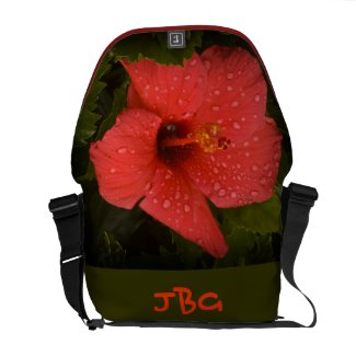 Hibiscus Messenger Bag rickshawmessengerbag