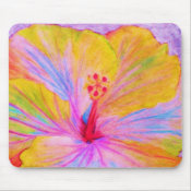 Hibiscus mousepad