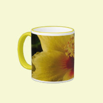 Hibiscus Mug by designcreatology Hibiscus Mug