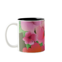 Hibiscus Mug mugs