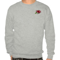 Hibiscus Night Fire Mens t-shirts