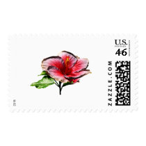 Hibiscus Night Fire postage by SusanSavad Hibiscus Night Fire postage