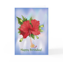 Hibiscus On Ice cards by Lidusik Hibiscus On Ice cards