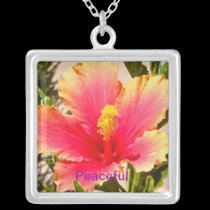 Hibiscus/Peaceful necklaces