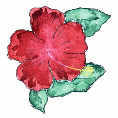 Hibiscus Photo Sculpture by ginyhogan