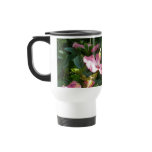 "Hibiscus Pink Garden" Travel Mug
