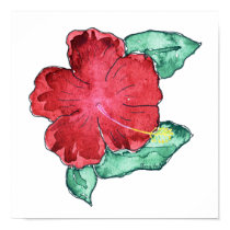 Hibiscus Posters and Prints by ginyhogan Hibiscus Posters and Prints