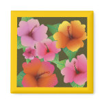 hibiscus_sq600 fridge magnet