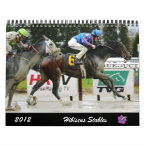 Hibiscus Stables 2012 Wall Calendar