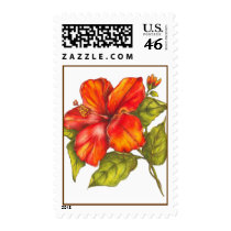 Hibiscus Stamp stamps