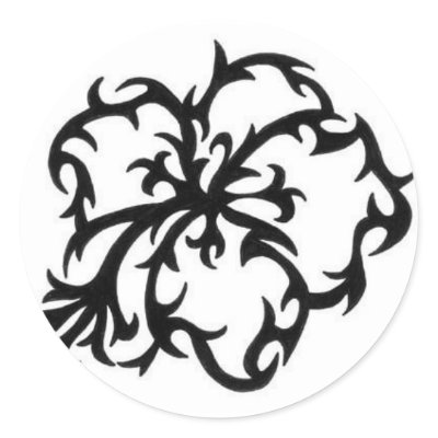 Hibiscus Sticker by CorpseRomance