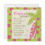 Hibiscus Surfboard Invitation