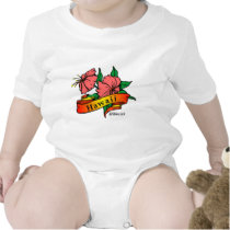 Hibiscus t-shirts by GeographyTees Hibiscus t-shirts