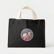 Hice hago ese cerdo bolsa de mano