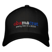 Hicimos sí el gorra oficial del fiesta de Barack O Gorra De Beisbol Bordada