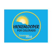 Hickenlooper 2010 Postcard
