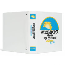 Hickenlooper Garcia 2010 Avery Binder