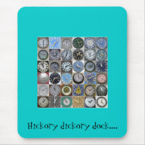 Hickory dickory dock.... mousepads