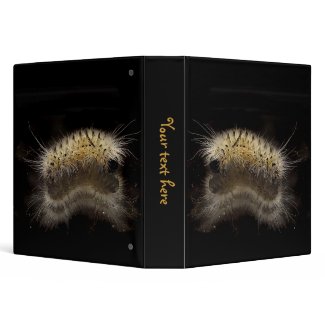 Hickory Tussock Caterpillar Vinyl Binders