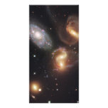 Hickson Compact Group 92 Stephan's Quintet Photo Card Template