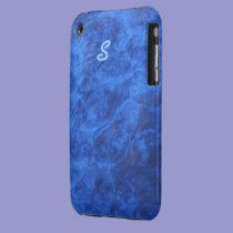 Hidden Canines in Blue Walnut iPhone 3 case casemate cases