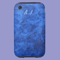 Hidden Canines in Blue Walnut iPhone 3 case casemate cases