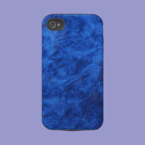 Hidden Canines in Blue Walnut iPhone 4 case casemate cases