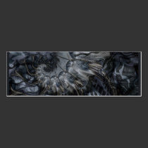 Hidden Faces Bookmarker business cards