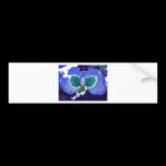Hidden Fairy Flower bumper stickers