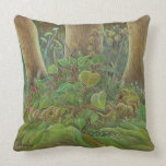 Hidden Garden throw pillow
