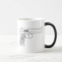 Hidden Gun! mugs