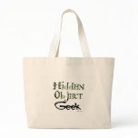 Hidden Object Geek Canvas Bag