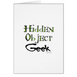 Hidden Object Geek Greeting Cards