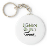 Hidden Object Geek Keychains