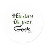 Hidden Object Geek Sticker