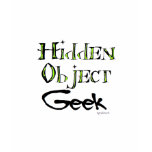 Hidden Object Geek T-shirts