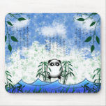 Hidden panda mouse mat