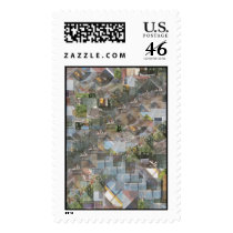 Hidden Saltire postage