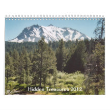 Hidden Treasures 2012 Wall Calendars