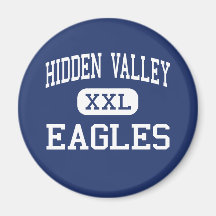 Hidden Valley Eagles Middle Roanoke Virginia Magnet