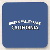Hidden Valley Lake California Drink Coaster