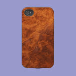Hidden Wolves in Walnut Burl iPhone 4 case casemate cases