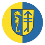 Hiddensee, Germany Round Sticker