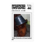 Hide and Seek at Camp Leakey postage