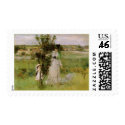Hide and Seek Berthe Morisot Fine Art Stamps