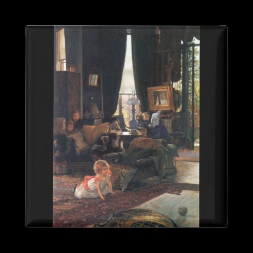 Hide-and-seek by James Tissot Fridge Magnets