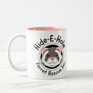 Hide-E-Hole Ferret Rescue Mug mug