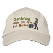 Hide the Bodies embroidered hats by Embroidery4U Hide the Bodies embroidered hats