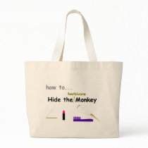 Hide the Monkey Beach Bag bags