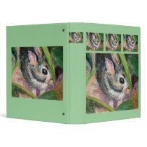 Hiding Bunny aceo Binder